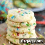 Easy Funfetti Cake Mix Cookies - Featured Image