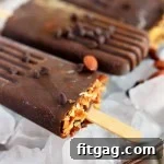 Mocha Almond Fudge Pops